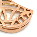 ブルガリ BVLGARI ディーヴァ ドリーム 350740 ホワイト×ピンクゴールド K18PG ダイヤモンド マザーオブパール ピアス 白 18K 750PG 18金 1Pダイヤ