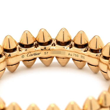 カルティエ Cartier クラッシュ ドゥ カルティエ SM B4229800 ピンクゴールド K18PG #57(JP17) リング 指輪 750 18K PG RG 16号