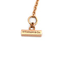 ティファニー Tiffany & Co Tトゥー サークル ダイヤ ピンクオパール ピンク×ローズゴールド K18PG ダイヤモンド ピンクオパール ネックレス ピンクゴールド T＆Co. Au750 18K ピンク 丸型 ラウンド