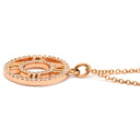 ティファニー Tiffany & Co アトラス オープン メダリオン ダイヤモンド ローズゴールド K18PG ダイヤモンド ネックレス T&Co. K18PG Au750 18K 18金
