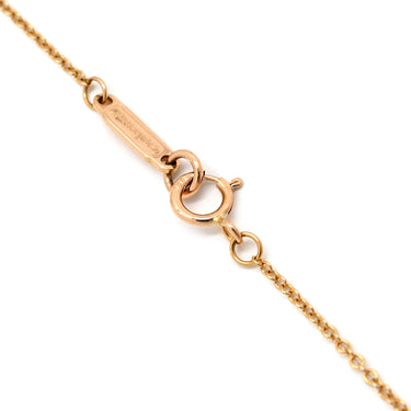 ティファニー Tiffany & Co アトラス オープン メダリオン ダイヤモンド ローズゴールド K18PG ダイヤモンド ネックレス T&Co. K18PG Au750 18K 18金