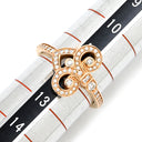 ティファニー Tiffany & Co フルール ド リス ダイヤ ローズゴールド K18PG ダイヤモンド リング 指輪 ピンクゴールド T＆Co. 750 RG PG エルサ ペレッティ ユリ 12号