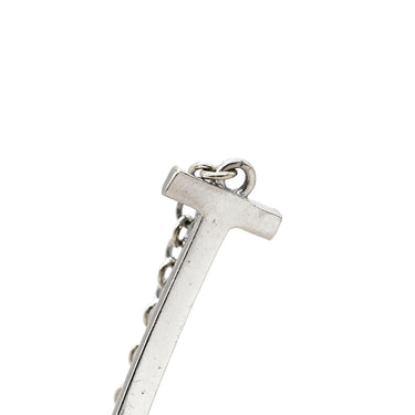 ティファニー Tiffany & Co Tスマイル スモール ホワイトゴールド K18WG ダイヤモンド ブレスレット T＆Co. Au750 18K WG ダイヤモンド