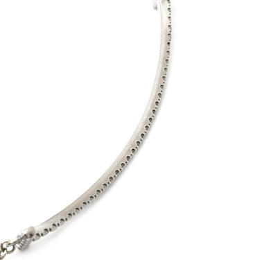 ティファニー Tiffany & Co Tスマイル スモール ホワイトゴールド K18WG ダイヤモンド ブレスレット T＆Co. Au750 18K WG ダイヤモンド