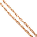 エルメス HERMES ファランドール PM ダイヤ H221303B ローズゴールド K18PG ダイヤモンド ST ネックレス ピンクゴールド K18 750 シェーヌダンクル