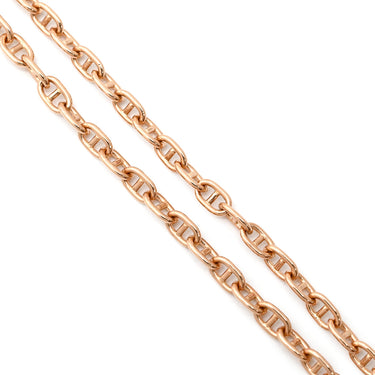 エルメス HERMES ファランドール PM ダイヤ H221303B ローズゴールド K18PG ダイヤモンド ST ネックレス ピンクゴールド K18 750 シェーヌダンクル
