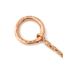 エルメス HERMES ファランドール PM ダイヤ H221303B ローズゴールド K18PG ダイヤモンド ST ネックレス ピンクゴールド K18 750 シェーヌダンクル