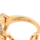 エルメス HERMES フィレドール ダブル GM H215601B ローズゴールド K18PG ダイヤモンド #53(JP13) リング 指輪 PG Au750 18K 18金 ダイヤ 12号