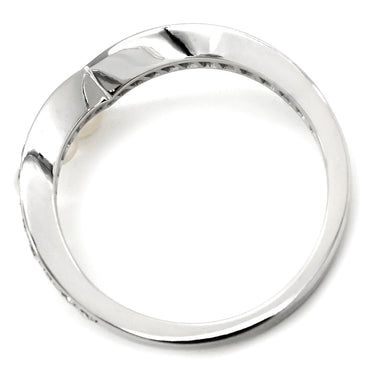 ショーメ CHAUMET ジョゼフィーヌ エグレット 083290 パールホワイト×ホワイトゴールド K18WG パール ダイヤモンド #56(JP16) リング 指輪 白 あこやパール ダイヤ パヴェ 15.5号