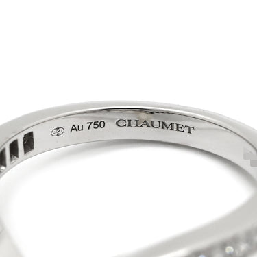 ショーメ CHAUMET ジョゼフィーヌ エグレット 083290 パールホワイト×ホワイトゴールド K18WG パール ダイヤモンド #56(JP16) リング 指輪 白 あこやパール ダイヤ パヴェ 15.5号
