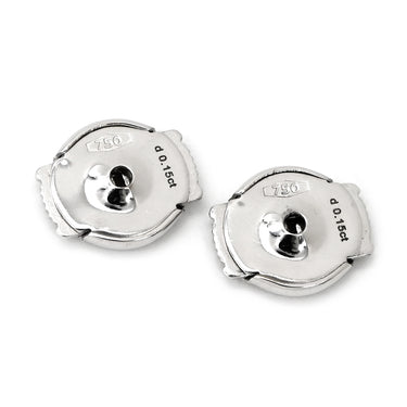 ショーメ CHAUMET エグレット 085046 パールホワイト×ホワイトゴールド K18WG ダイヤモンド パール ピアス 18K WG ダイヤモンド 14P 14石 パール