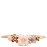 ショーメ CHAUMET オルタンシア オーブ ロゼ ピンク×ピンクゴールド K18PG ダイヤモンド ピンクサファイア ピンクオパール エンジェルスキンコーラル ブレスレット ピンク 750 PG ダイヤ サファイア オパール エンジェルスキン