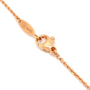 ハリーウィンストン Harry Winston HWロゴ ダイヤペンダント PEDRRD16HWL ピンクゴールド K18PG ダイヤモンド ネックレス AU750 18K PG