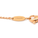 ハリーウィンストン Harry Winston HWロゴ ダイヤペンダント PEDRRD16HWL ピンクゴールド K18PG ダイヤモンド ネックレス AU750 18K PG