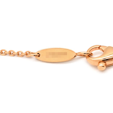 ハリーウィンストン Harry Winston HWロゴ ダイヤペンダント PEDRRD16HWL ピンクゴールド K18PG ダイヤモンド ネックレス AU750 18K PG