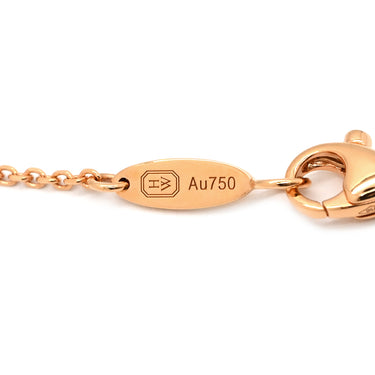 ハリーウィンストン Harry Winston HWロゴ ダイヤペンダント PEDRRD16HWL ピンクゴールド K18PG ダイヤモンド ネックレス AU750 18K PG