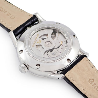 腕時計 グランドセイコー Grand Seiko エレガンスコレクション 9Sメカニカル GMT SBGM221 9S66-00A0 自動巻き メンズ アイボリー デイト