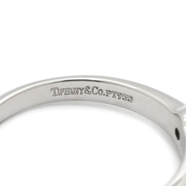 ティファニー Tiffany & Co ソリティア ダイヤリング プラチナシルバー Pt950 ダイヤモンド リング 指輪 T＆Co. 一粒 1P 立爪 0.40ct プラチナ950 10.5号