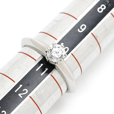 ティファニー Tiffany & Co ソリティア ダイヤリング プラチナシルバー Pt950 ダイヤモンド リング 指輪 T＆Co. 一粒 1P 立爪 0.40ct プラチナ950 10.5号