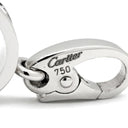 カルティエ Cartier ラブチャーム フルダイヤ ホワイトゴールド K18WG ダイヤモンド ペンダントトップ 750WG 18K ネックレストップ 6石