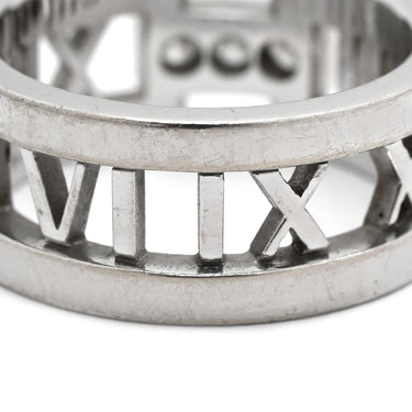 ティファニー Tiffany & Co アトラス オープン 3Pダイヤ ホワイゴールド K18YG ダイヤモンド リング 指輪 T&Co. 18K 750 WG 3石 ダイヤモンド 12.5号