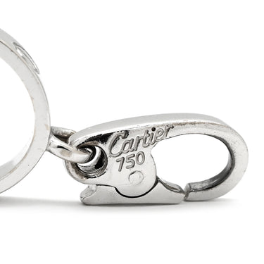 カルティエ Cartier ラブチャーム ホワイトゴールド K18WG ペンダントトップ LOVE Au750 18K 18金 WG ベビー ネックレストップ