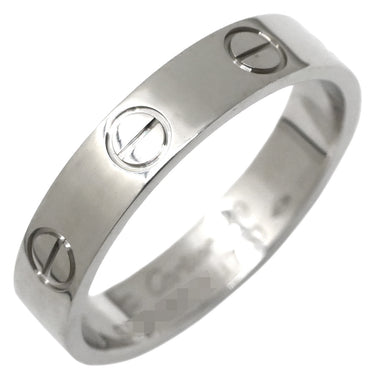 カルティエ Cartier LOVE ミニラブリング B4049600 ホワイトゴールド K18WG #49(JP9) リング 指輪 750 18K WG スモールモデル 9号