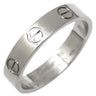 カルティエ Cartier LOVE ミニラブリング B4049600 ホワイトゴールド K18WG #49(JP9) リング 指輪 750 18K WG スモールモデル 9号