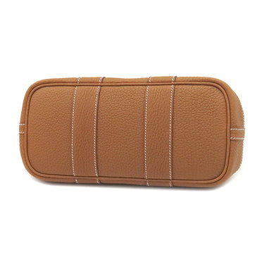 エルメス HERMES ネオ ガーデン23 エクリュ×ゴールド ネゴンダ トワルアッシュヴァイキング ハンドバッグ シルバー金具 新品 未使用 ガーデンパーティー ミニ 2026年製