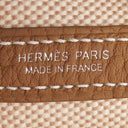 エルメス HERMES ネオ ガーデン23 エクリュ×ゴールド ネゴンダ トワルアッシュヴァイキング ハンドバッグ シルバー金具 新品 未使用 ガーデンパーティー ミニ 2026年製