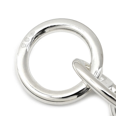 エルメス HERMES シェーヌダンクル GM シルバー シルバー925 ネックレス スターリングシルバー AG925 31コマ 2連ブレス