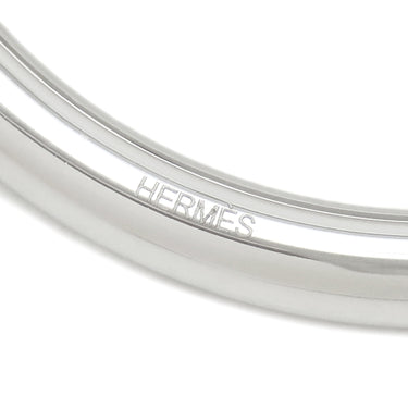 エルメス HERMES フェール ア シュヴァル H077329FJ03 シルバー ステンレススチール キーホルダー 馬蹄 Hロゴ ネジ式