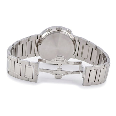 腕時計 ブルガリ BVLGARI ブルガリブルガリ クロノグラフ BB38SSCH 自動巻き メンズ OH済 ブラック スモールセコンド デイト