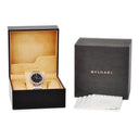 腕時計 ブルガリ BVLGARI ブルガリブルガリ クロノグラフ BB38SSCH 自動巻き メンズ OH済 ブラック スモールセコンド デイト