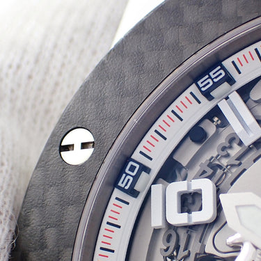 腕時計 ウブロ HUBLOT ビッグバン フェラーリ ホワイトセラミック カーボン 401.HQ.0121.VR 自動巻き メンズ コラボ スケルトン 限定