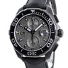 腕時計 タグホイヤー TAG Heuer アクアレーサー クロノグラフ ブラックファントム CAY218B.FC6370 自動巻き メンズ 新品同様 回転ベゼル