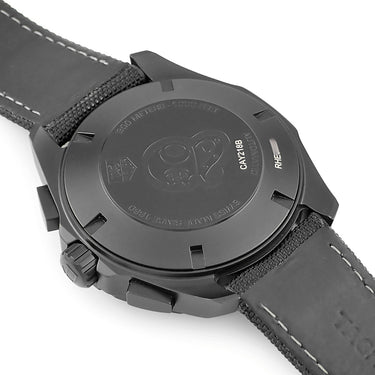 腕時計 タグホイヤー TAG Heuer アクアレーサー クロノグラフ ブラックファントム CAY218B.FC6370 自動巻き メンズ 新品同様 回転ベゼル