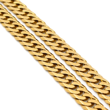 喜平 KIHEI K18 18金 50.8cm 50.4g 6面 ダブル W イエローゴールド K18YG ネックレス 造幣局検定マーク ※ショッピングローン対応していません