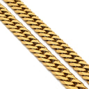 喜平 KIHEI K18 18金 50.4cm 50.6g 6面 ダブル W イエローゴールド K18YG ネックレス 造幣局検定マーク ※ショッピングローン対応していません