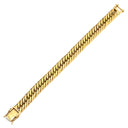 喜平 KIHEI K18 18金 21.7cm 83.8g 12面トリプル イエローゴールド K18YG ブレスレット 大 造幣局検定マーク ショッピングローン対応していません