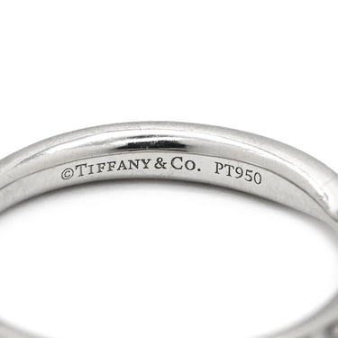 ティファニー Tiffany & Co ハーモニー バンドリング ダイヤモンド プラチナシルバー Pt950 ダイヤモンド リング 指輪 T＆Co. プラチナ950 7.5号