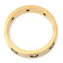 カルティエ Cartier LOVE ミニラブリング 8Pダイヤ B4056200 イエローゴールド K18YG ダイヤモンド #51(JP11) リング 指輪 スモールモデル 750 YG フルダイヤ 11号