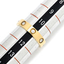カルティエ Cartier LOVE ミニラブリング 8Pダイヤ B4056200 イエローゴールド K18YG ダイヤモンド #51(JP11) リング 指輪 スモールモデル 750 YG フルダイヤ 11号