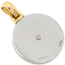 ブルガリ BVLGARI ホロスコープ イエローゴールド×シルバー K18YG ステンレススチール ダイヤモンド ペンダントトップ 18K 750YG SS 星座 星占い 1Pダイヤ