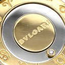 ブルガリ BVLGARI ホロスコープ イエローゴールド×シルバー K18YG ステンレススチール ダイヤモンド ペンダントトップ 18K 750YG SS 星座 星占い 1Pダイヤ