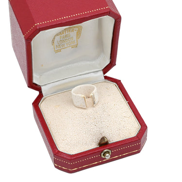 カルティエ Cartier アストロ ラブリング ホワイトゴールド K18WG #53(JP13) リング 指輪 750 18K WG チャーム 12.5号