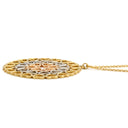 ティファニー Tiffany & Co クラウンハート メダリオン イエローゴールド×ローズゴールド×ホワイトゴールド K18YG K18PG K18WG ネックレス T&Co. K18 Au750 3カラー スリーゴールド パロマピカソ