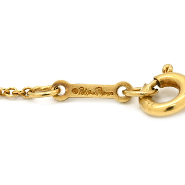 ティファニー Tiffany & Co クラウンハート メダリオン イエローゴールド×ローズゴールド×ホワイトゴールド K18YG K18PG K18WG ネックレス T&Co. K18 Au750 3カラー スリーゴールド パロマピカソ