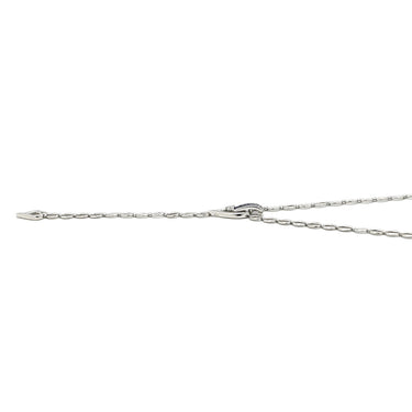 ジュネ Jeunet アーバンシェイプ ダイヤモンド サファイア ロングネックレス 001-2903-003 ブルー×ホワイトゴールド K18WG ダイヤモンド サファイア ネックレス ラリエット 18K 750 WG