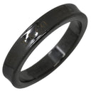 ティファニー Tiffany & Co 1837 ナロー ブラック チタン リング 指輪 TIFFANY＆Co. ブラックチタン 17.5号